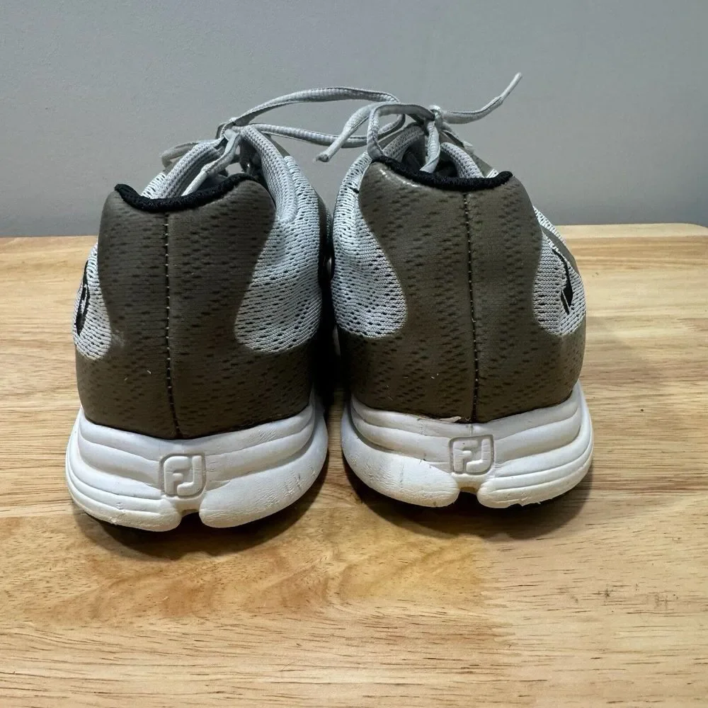FootJoy Superlites XP Spikeless Golf Shoes Mens 9.5 M‎ Gray 58025